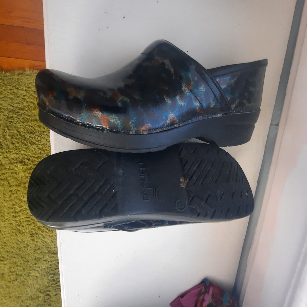 Dansko Patterned Clogs - Picture 2 of 7